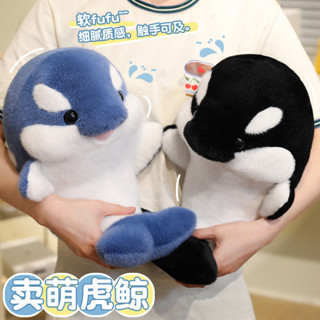 特價可愛海洋虎鯨公仔鯨魚抱枕卡通娃娃午睡毛絨玩具女友兒童玩偶禮物