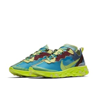 Undercover x Nike React Element 87 湖水藍 聯名 男鞋 BQ2718-400【Fash