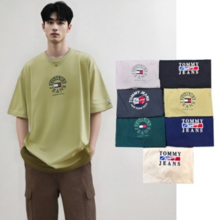 Tommy Hilfiger jeans 湯米 圓領 刺繡LOGO 短袖 上衣