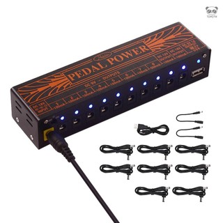 Rowin PEDAL POWER 10路效果器電源 帶1個USB介面 英規 100-240V