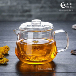 新品優惠價 加厚玻璃泡茶壺 500ml/700ml/1200ml 耐熱花草茶壺 過濾內膽企鵝壺 功夫茶具套裝 企鵝玻璃壺
