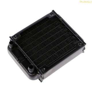 DOU PC 水冷鋁製散熱器 80mm 適用於電腦 8CM 風扇 CPU GPU VGA 冷卻器散熱器