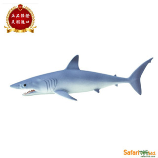 ★兒童玩具模型上新★Safari Ltd美國正品 灰鯖鯊 鯊魚模擬海洋動物模型兒童玩具201929