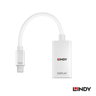 【LINDY 林帝】Mini DisplayPort 公 轉 HDMI 母 轉換器