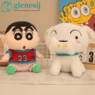 GLENESIJ蠟筆小新毛絨抱枕,收藏柔軟的蠟筆小新毛絨玩具,裝扮22釐米安撫蠟筆小新毛絨公仔
