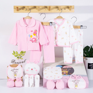 新生兒禮盒嬰兒衣服用品剛出生初生寶寶滿月見面禮物夏季套裝大全 臺南出貨 可開發票