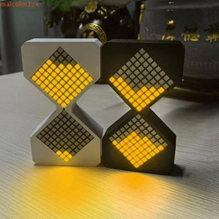 MALCOLM1ZXDIY數字沙鍾,網路風格1-30分鐘定時器LED電子沙漏,科技感帶重力感應夜光沙漏