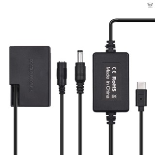 USB Type-C線轉DR-E18假電池 帶PD快充協議 適配Canon 750D 760D T6S 77D 800D