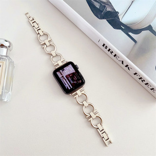 夏日透氣不鏽鋼錶帶 蘋果錶帶 適用 Apple Watch 12 11 10 9 8 7 SE 46 45 49mm