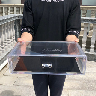 🎉超級精選🎉大號化妝品收納盒抽屜式彩妝口紅唇釉桌麵整理收納盒透明亞剋力🎉全館下殺🎉CH01