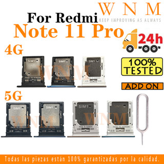適用於 Redmi Note 11 Pro 4G / 5G Sim 卡託盤 Sim 卡插槽支架卡支架讀卡器 SD 插槽適