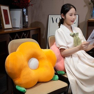 腰靠枕🎉靠枕 腰枕 花朵抱枕靠背墊子沙發客廳靠墊辦公室護腰墊午睡枕頭學生床上靠枕