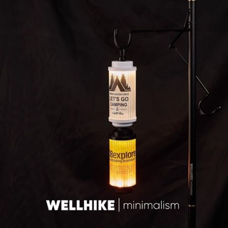【新店開業】WELLHIKE戶外露營燈 多功能燈架 LED充電氛圍營地燈38explore貼紙