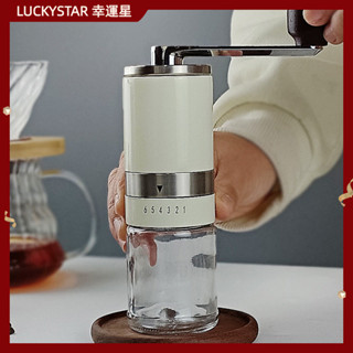 【現貨 噹天出貨】咖啡機 磨豆機 研磨機手搖咖啡磨豆機咖啡豆研磨器具水洗不銹鋼手動磨粉機家用小型便攜