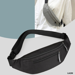LA2M-1PC斜挎胸包防水登山跑步純色手機包戶外休閒運動腰包