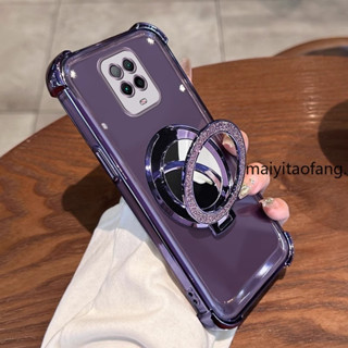 REDMI NOTE 9S XIAOMI REDMI NOTE 9 PRO 手機殼防震 3D 化妝鏡架新款軟殼保護套外殼