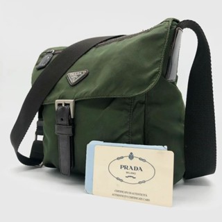 PRADA 肩揹包 Tessuto 皮革 尼龍 mercari 日本直送 二手