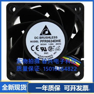 臺達 PFR0624DHE 6038 24V 1.20A 溫控大風量變頻器散熱風扇顯示卡 WY9C