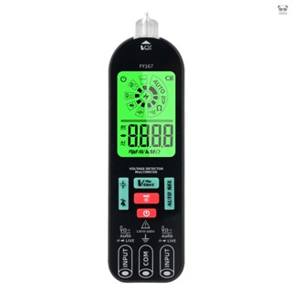 FY167 電筆萬用表 防燒數字萬用表 交直流電壓/電阻/電容/二極體/連續性/火線檢測 LCD屏帶紅綠背光 帶自動關機