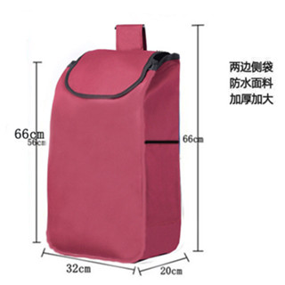 ≈購物車內袋≈現貨 [防水防漏]買菜拉車購物車大號防水袋子牛津拉桿手推車布袋牛津布車袋 通用 型