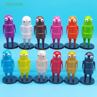 PEWANY12件/套REPO遊戲娃娃,卡通8.5釐米REPO機器人公仔玩具,3D列印機器人模型雕像
