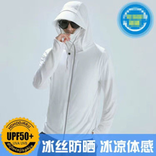 KK男裝 臺灣現貨 薄外套 戶外騎車外賣遮臉冰絲防曬服男薄釣魚皮膚衣夏防紫外線透氣防曬衣