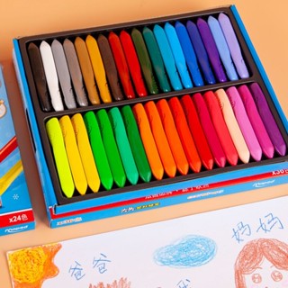 馬培德大頭塑膠蠟筆 無毒 不粘 兒童幼兒園 蠟筆寶寶 可水洗畫筆 嬰兒蠟筆20250526