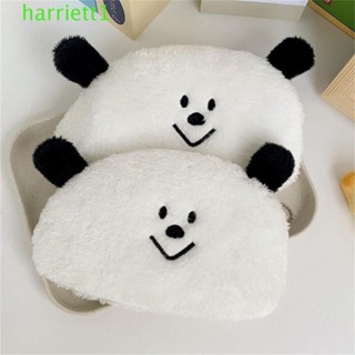 HARRIETT文具收納袋,填充袋大容量毛絨鉛筆盒,卡通狗卡哇伊可愛化妝包Studnet筆袋