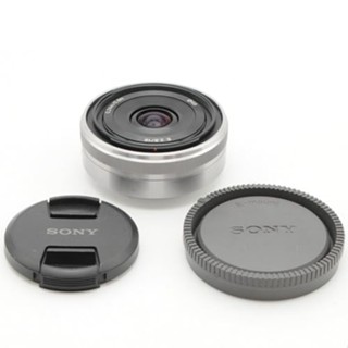 索尼單焦點鏡頭 E 16mm F2.8 適用於Sony E 卡口 APS-C 專用 SEL16F28 [二手]