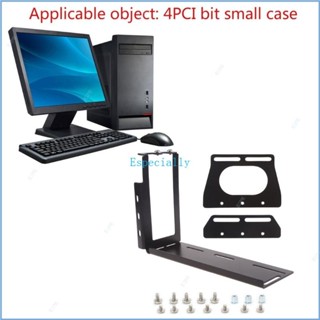 ESP DIY 金屬顯示卡垂直支架提升板 PCI 用於 Express 支架安裝斯坦