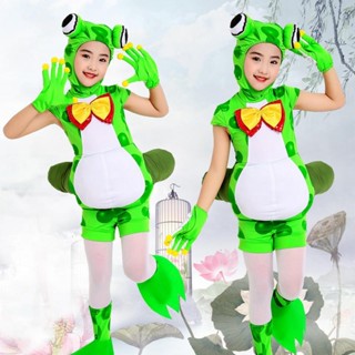 六一兒童小青蛙表演服小 找媽媽動物服價值小跳蛙卡通舞服兒童兒童小青蛙表演服,小 尋找媽媽 whxye888.my2025