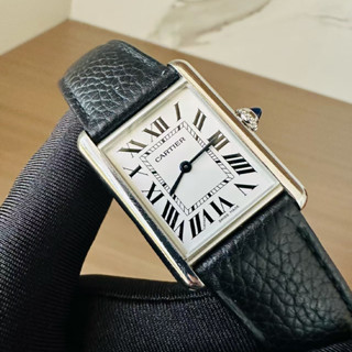 Cartier 卡地亞坦克方形女表石英女士手錶WSTA0041腕錶