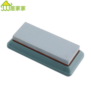 居家家 粗石石磨刀廚房中商用家用棒廚師專用油石磨刀石神器固定支架
