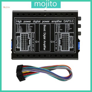 用於無損升級聲音處理器的 Mojito 12V 助推器汽車 DSP 放大器