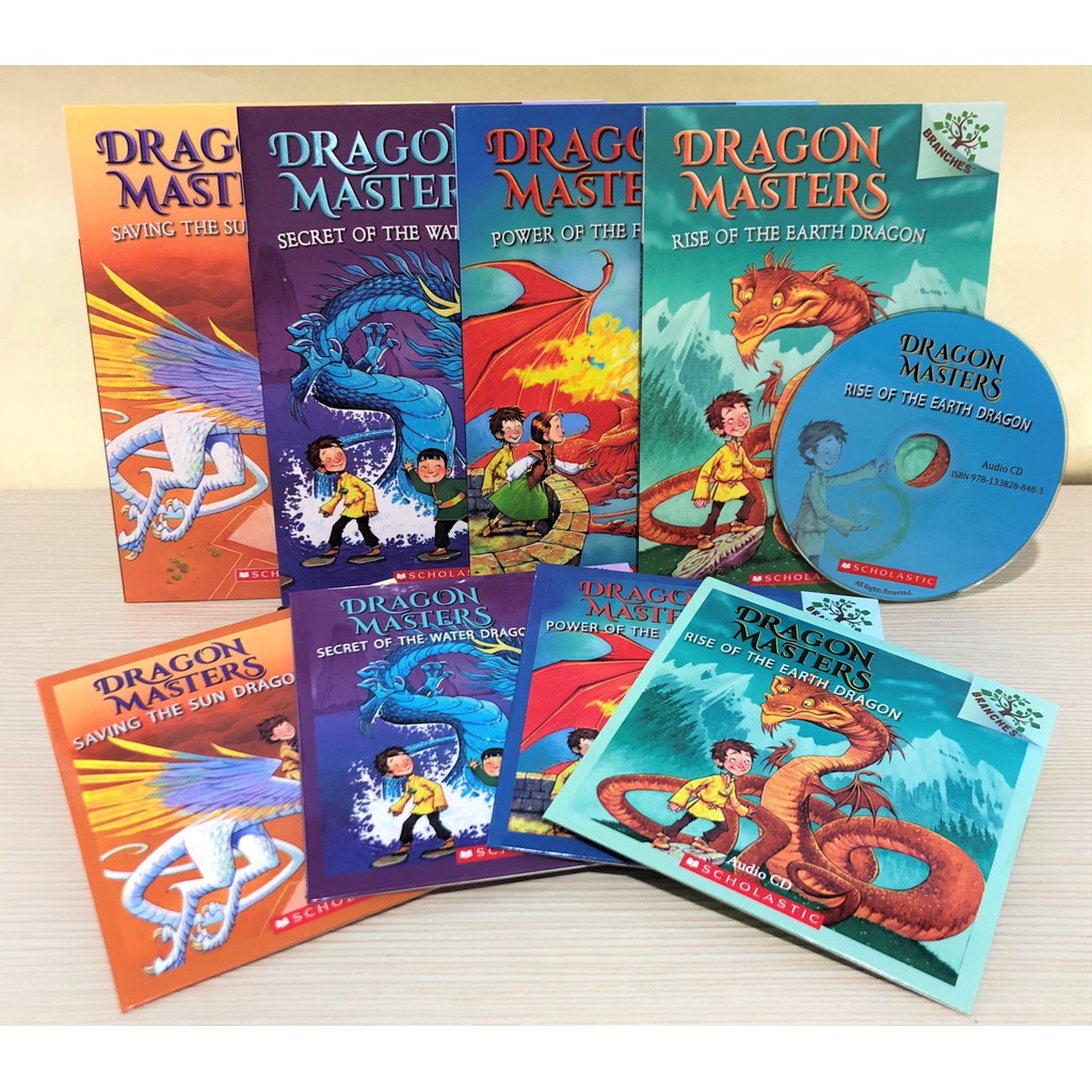 Dragon Masters 1-5 有聲套書(5平裝+Storyplus)(有聲書)/Tracey West Dragon Masters. Scholastic Branches 【三民網路書店】