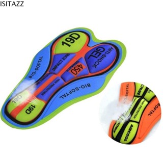 ISITAZZ騎行褲墊,12D19D20D透氣孔男士騎行凝膠墊,速乾性海綿矽膠高密度自行車座墊