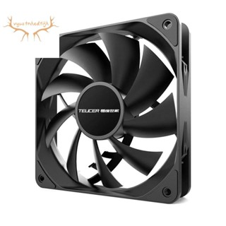 12cm 機箱風扇 PWM 控制 1800rpm 靜音電腦機箱 CPU 冷卻器散熱器 12cm 冷卻風扇