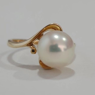 Mikimoto 飾品 珍珠 18k yg 金色 黃色 mercari 日本直送 二手