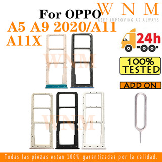 適用於 OPPO A5 A9 2020 / A11 / A11X Sim 卡託盤 Sim 卡插槽支架卡支架讀卡器 SD