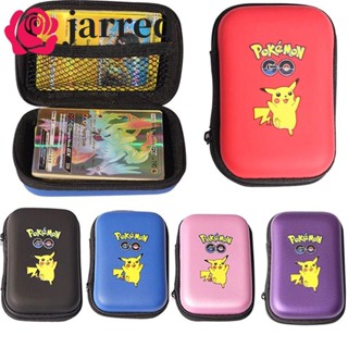 JARRED 皮卡丘卡片相簿遊戲卡片相簿 Gx MEGA 卡片硬盒皮卡丘遊戲卡片耳機收納盒數據線盒遊戲卡片書