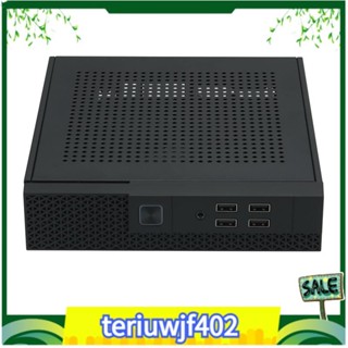 【●TI●]Mini ITX 電腦機箱 HTPC 主機機箱 USB2.0 ITX 機箱工業控制機箱辦公商務簡易安裝