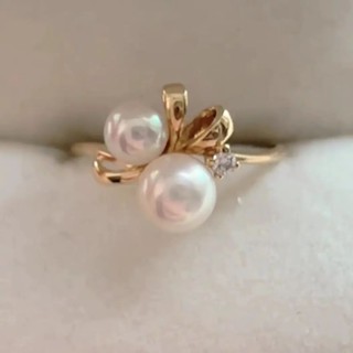 Mikimoto 飾品 珍珠 鑽石 18k Akoya 寶寶 mercari 日本直送 二手