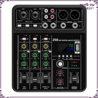 [PerfkTW] 用於舞臺表演的音訊混音器 256 DSP 效果器 4 通道數字混音器
