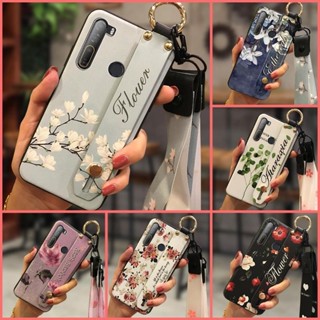創意男女款HTC D20 Pro/Desire 20 Pro手機殼潮流趣味支架質感防塵新款軟殼掛繩矽膠指環可愛散熱腕帶