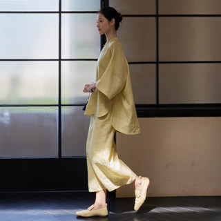 現貨 高檔 時尚 女 裙套裝 夏季 新中式女裝套裝 衣服夏季兩件套 斜襟上衣 短褲 疊片半身裙