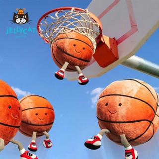 英國 代購 Jellycat Amuseables 籃球玩偶 趣味運動籃球毛絨玩具 柔軟公仔 交換禮物 安撫娃娃 球類