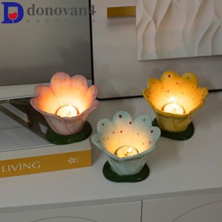 DONOVAN陶瓷燭光蠟燭杯,極簡設計收納盒花燭臺,唯美彩繪手工製作北歐燭臺餐桌擺件