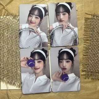 🔥 臺灣正版🔥新品I-DLE 米妮套裝美迪爾網球款 雙面小卡韓式 gidle mini米妮小卡 特典