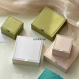 珠寶盒 項鍊戒指包裝盒 耳環首飾品包裝收納盒 加印logo