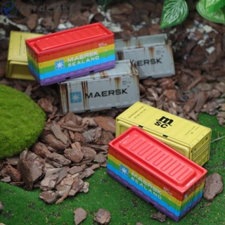 CORDELL Popmart 展示盒工業風復古 Pop Mart 盲顆粒收納娃娃睡袋裝飾收納鐵皮迷你容器模型兒童
